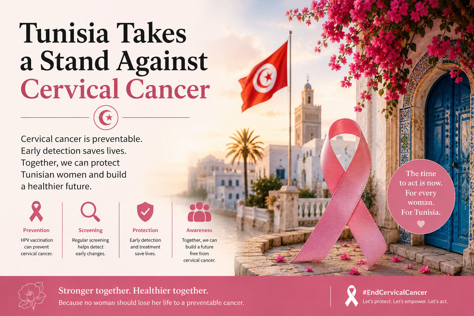 Tunisiaa Takes a Stand Against Cervical Cancer